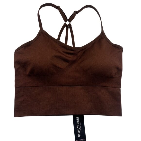 ~NWT PLT Seamless Sports Bra With Strappy Back Design - Picture 5 of 12